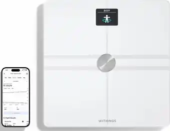 Coolblue Withings Body Comp Wit aanbieding