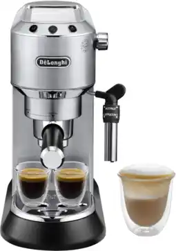 Coolblue De'Longhi EC685.M Dedica Zilver aanbieding