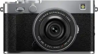 Coolblue Fujifilm X-E5 Zilver + 23mm f/2.8 aanbieding