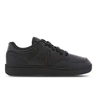 Foot Locker New Balance 480 Kindersneakers - Zwart - Maat 36 - Leer, Synthetisch aanbieding