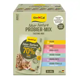 Zooplus 6x85g GimCat Near Nature Trial-Pack Mix (6 soorten) natvoer voor katten aanbieding