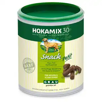 Zooplus 400g GRAU Hokamix 30 Snack Petit Aanvullende Voeding voor Honden aanbieding