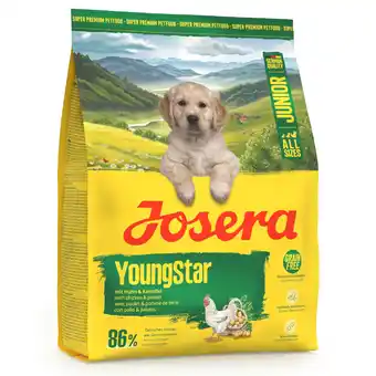 Zooplus 900g Josera Junior YoungStar droogvoer voor honden aanbieding