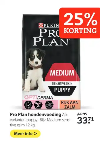 Pets Place Pro Plan hondenvoeding 12kg aanbieding