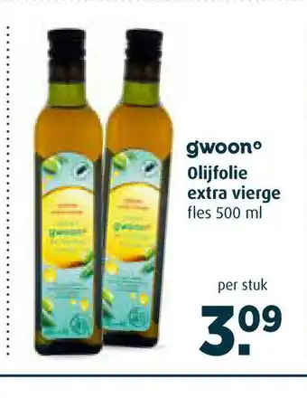 Boni Gwoon Olijfolie extra vierge 500 ml per stuk aanbieding