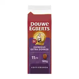 Koffievoordeel.nl Douwe Egberts Espresso Extra Dark - Koffiebonen 500gr aanbieding