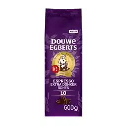 Koffievoordeel.nl Douwe Egberts Espresso Extra Dark - Koffiebonen 500gr aanbieding