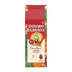 Koffievoordeel.nl Douwe Egberts Excellent Uganda & Kenia - Koffiebonen 450GR aanbieding