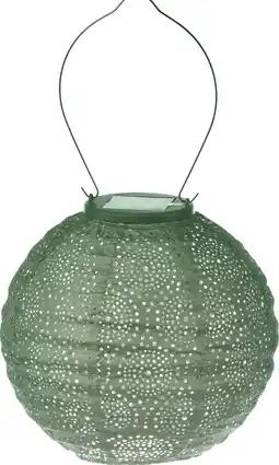 Intratuin Lumiz solar lampion Occult groen D 20 H 20 cm aanbieding