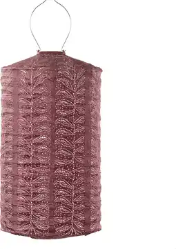 Intratuin Lumiz solar lampion Folia koper D 28 H 33 cm aanbieding