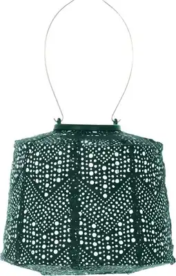Intratuin Lumiz solar lampion Verso groen D 20 H 20 cm aanbieding