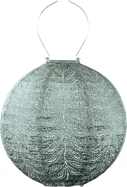 Intratuin Lumiz solar lampion Folia groen D 30 H 29 cm aanbieding