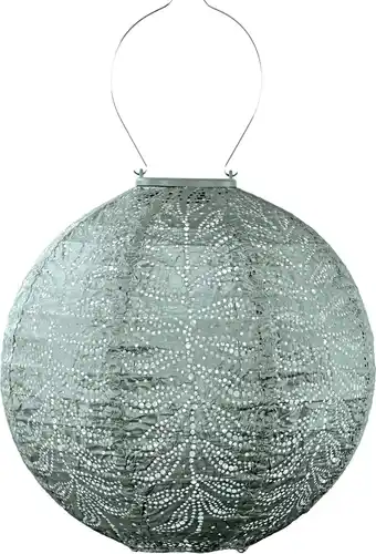Intratuin Lumiz solar lampion Folia groen D 30 H 29 cm aanbieding