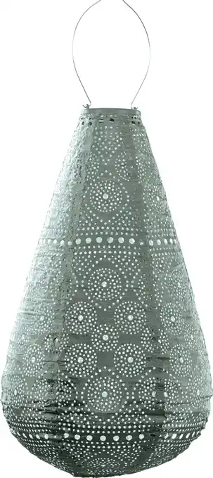 Intratuin Lumiz solar lampion Spectare groen D 28 H 48 cm aanbieding