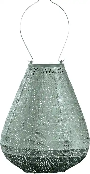 Intratuin Lumiz solar lampion Bazaar groen D 20 H 25,5 cm aanbieding