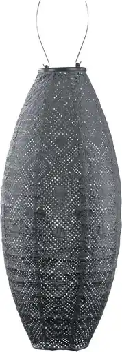 Intratuin Lumiz solar lampion Mosaic grijs D 20 H 46 cm aanbieding