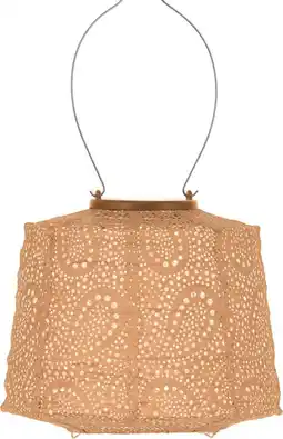 Intratuin Lumiz solar lampion Paisley oranje D 20 H 14 cm aanbieding
