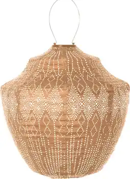 Intratuin Lumiz solar lampion Funale oranje D 40 H 40 cm aanbieding