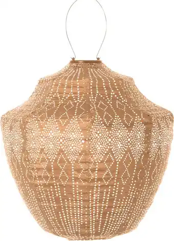 Intratuin Lumiz solar lampion Funale oranje D 40 H 40 cm aanbieding