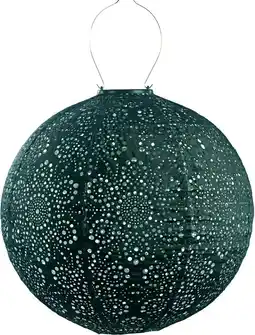 Intratuin Lumiz solar lampion Fiore groen D 40 H 39 cm aanbieding