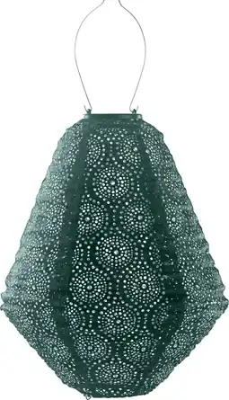 Intratuin Lumiz solar lampion Occult groen D 30 H 38 cm aanbieding