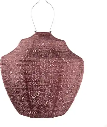 Intratuin Lumiz solar lampion Bazaar koper D 40 H 40 cm aanbieding