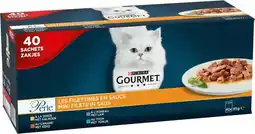 Intratuin Gourmet natvoer Perle Mini Filets in saus mix 85 g 40 stuks aanbieding