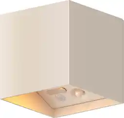 Intratuin Calex wandlamp Volterra beige 10 x 10 x 10,3 cm aanbieding