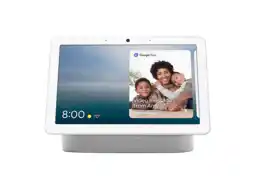 MediaMarkt Google Nest Hub Max Chalk Slimme Speaker Met Spraakbesturing Beige aanbieding