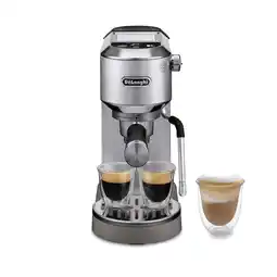MediaMarkt De Longhi Dedica Duo Ec890.m Pistonmachine Metaal aanbieding