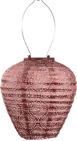 Intratuin Lumiz solar lampion Occult koper D 20 H 20 cm aanbieding