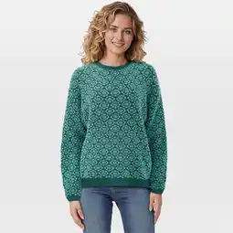 Welkoop Veleste Shari - Trui - Donkergroen aanbieding