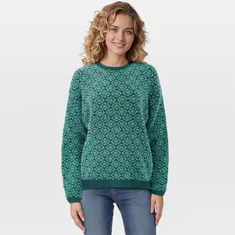 Welkoop Veleste Shari - Trui - Donkergroen aanbieding