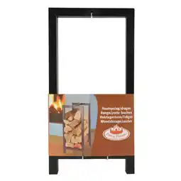 Welkoop Fancy Flames - Houtopslag - Zwart - 15kg aanbieding