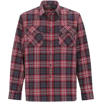 Welkoop Storvik Dawson - Overhemd - Rood antraciet aanbieding