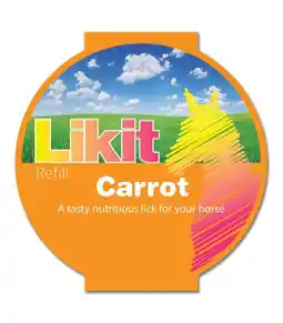 Welkoop LIKIT Wortel Liksteen - Paardensnoepjes - 625gram aanbieding