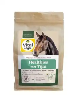 Welkoop Vitalstyle Healthies - Paardensnoepjes - Tijm aanbieding