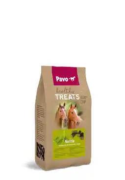 Welkoop Pavo Healthy Treats - Paardensnoepjes - Brandnetel aanbieding