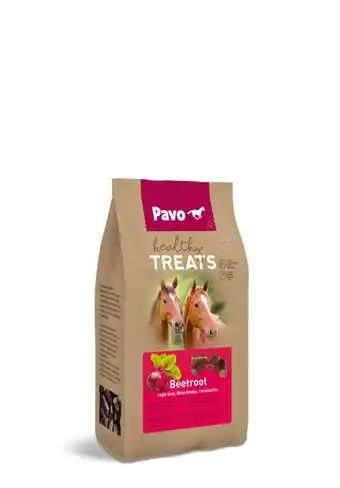 Welkoop Pavo Healthy Treats - Paardensnoepjes - Rode Biet aanbieding
