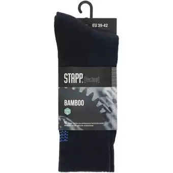 Welkoop STAPP Bamboo - Werksokken - Blauw aanbieding