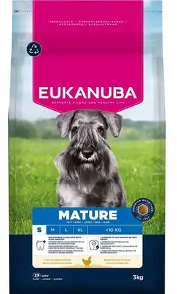 Welkoop Eukanuba Mature Small - Hondenvoer - Kip - 3kg aanbieding