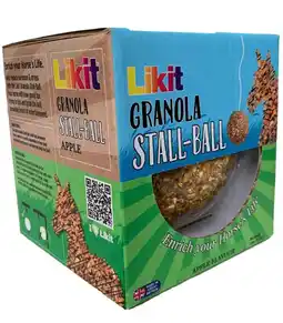 Welkoop LIKIT Appel Granola bal - Paardensnoepjes aanbieding