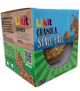 Welkoop LIKIT Appel Granola bal - Paardensnoepjes aanbieding