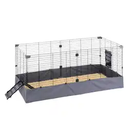 Welkoop Ferplast Hub 02 - Caviakooi - 140x71x59,5 cm - Grijs - 5,38kg aanbieding