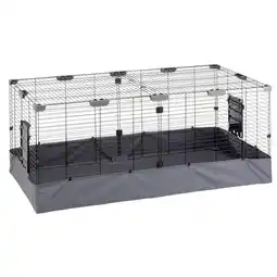 Welkoop Ferplast Hub 02 - Konijnenkooi - 120x90x80 cm - Grijs - 7,22kg aanbieding