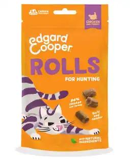 Welkoop Edgard & Cooper Rolls - Kattensnack - Kalkoen - Kip - 45gram aanbieding
