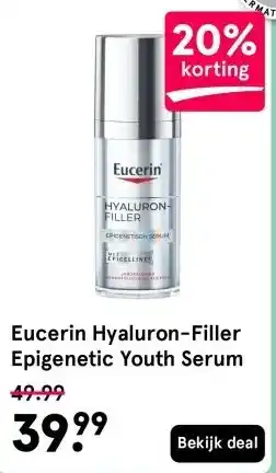 Etos Eucerin Hyaluron-Filler Epigenetic Youth Serum aanbieding