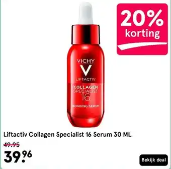 Etos Liftactiv Collagen Specialist 16 Serum 30 ML aanbieding