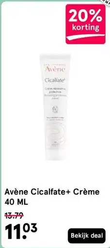 Etos Avène Cicalfate+ Crème 40 ML aanbieding