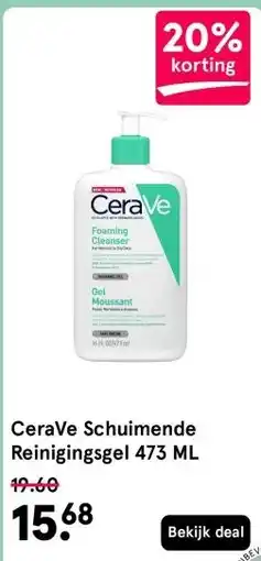 Etos CeraVe Schuimende Reinigingsgel 473 ML aanbieding
